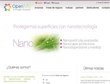 Tablet Screenshot of openms.es